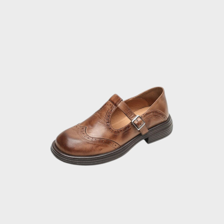 Agnija - Elegantné kožené topánky