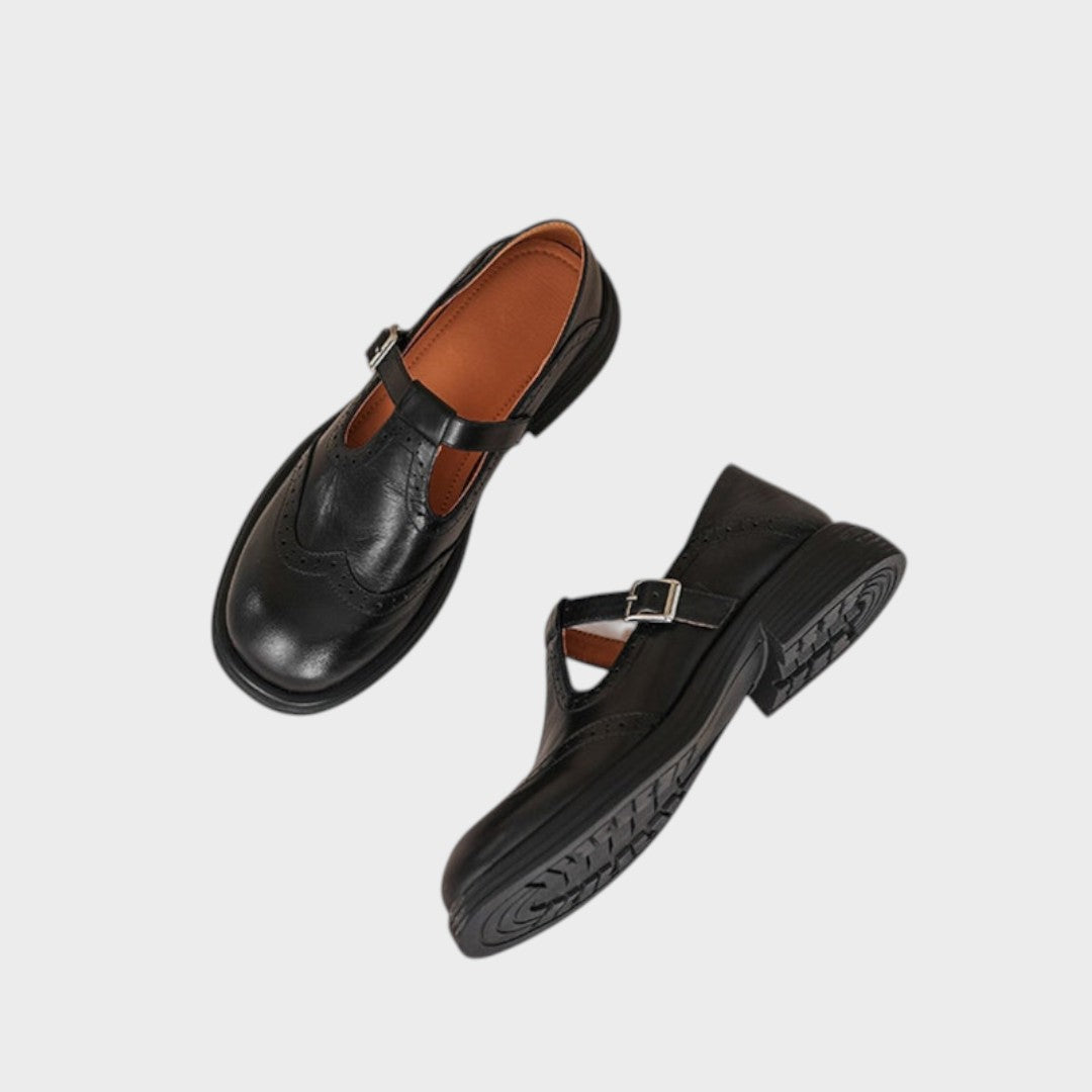 Agnija - Elegantné kožené topánky