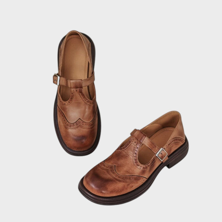 Agnija - Elegantné kožené topánky