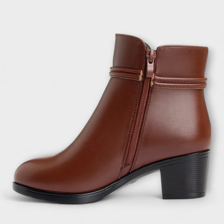 Asta – Elegantné zimné topánky so zipsom