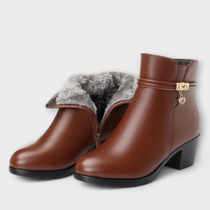 Asta – Elegantné zimné topánky so zipsom