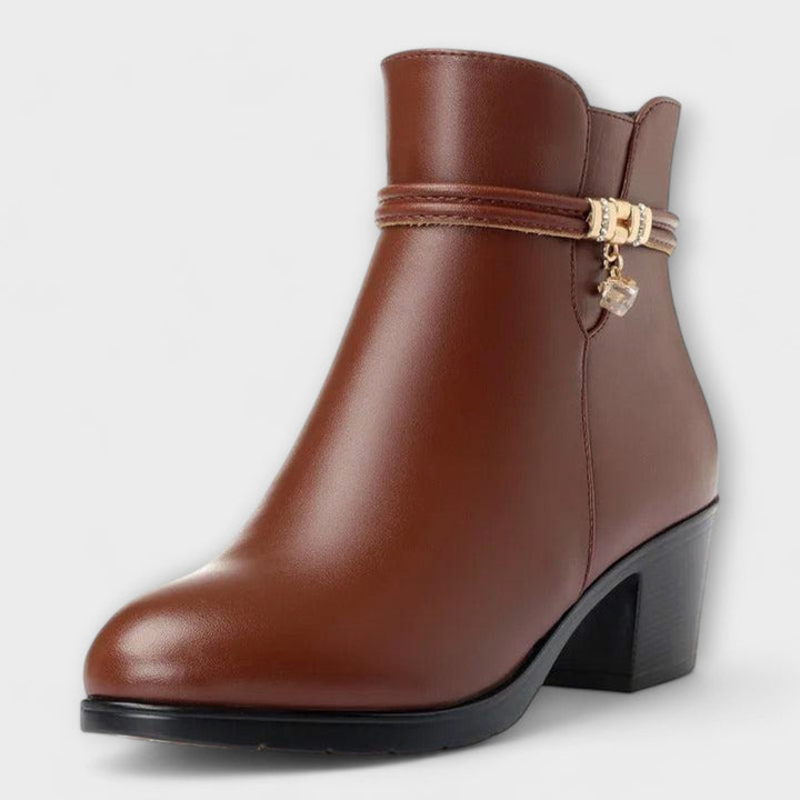 Asta – Elegantné zimné topánky so zipsom