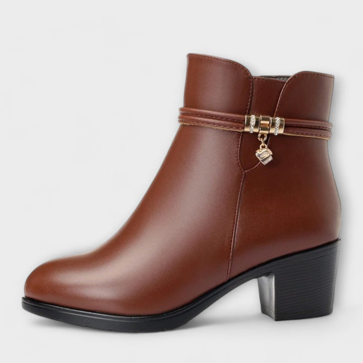 Asta – Elegantné zimné topánky so zipsom